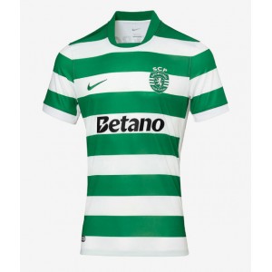 Fotbalové Dres Sporting CP Domácí Oblečení 2025-26 Krátký Rukáv
